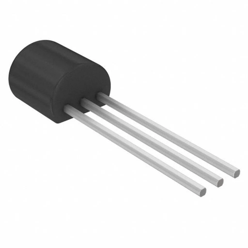 MCP9700-E/TO - Аналоговый датчик температуры, -40…+125 °C [TO-92]
