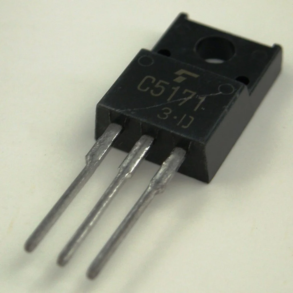 2SC5171 - Биполярный транзистор, NPN, 180 В, 2 А, 20 Вт (Комплементарная пара 2SA1930)