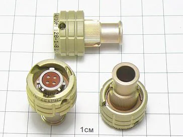 Розетка СНЦ127-4/10РП128-1-В "5"