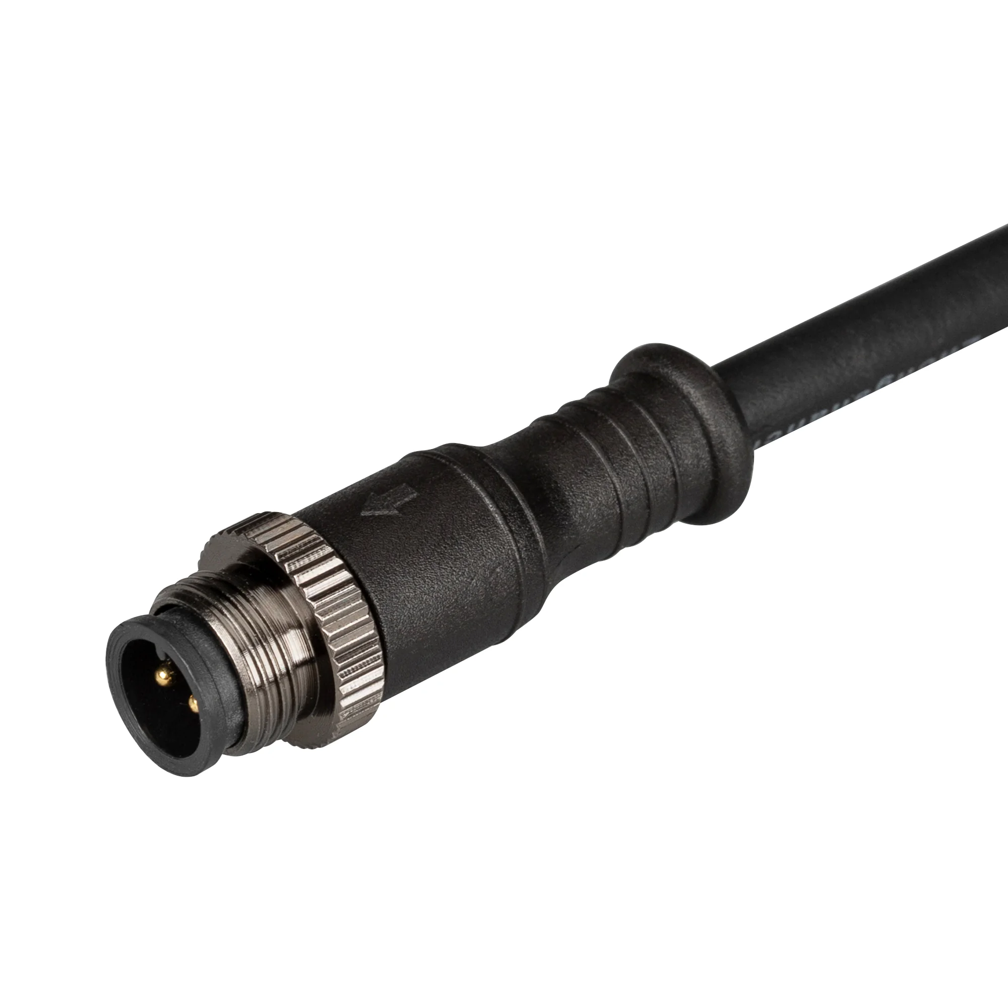 Коннектор NEO-TAIL-R15-200-CON-M (BK) 028120 - Водонепроницаемый IP67 прямой коннектор для соединения светильников ART-LUMILINE. Цвет черный. Длина 200мм, сечение 0.75mm2 Один конец - male коннектор 2pins O15, другой- открытый провод