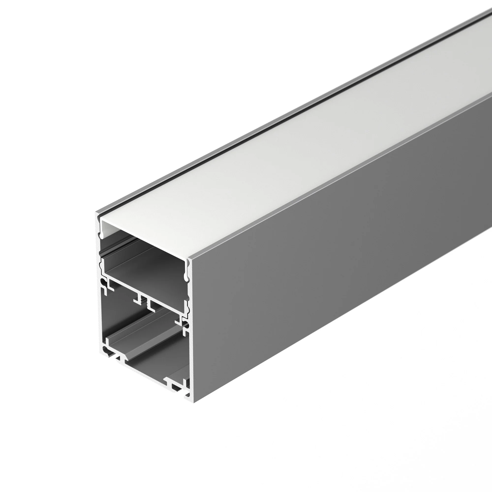Профиль SL-LINE-4050-3L-2000 ANOD 044666 - Алюминиевый анодированный профиль для светодиодных лент и линеек. Габаритные размеры (LхWхH): 2000x40x50,6 мм. Ширина площадки для ленты 33мм. Отсек для БП 31,4х20,5 мм. Возможность установки экрана на разных уро
