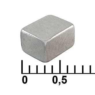 P 5X4X3 N35 - Магнит неодимовый класс N35 5х4х3 прямоугольник
