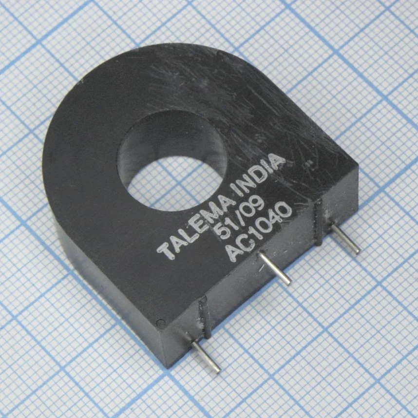 AC-1040 - Датчик тока 40A, 1000:1, 50/60Hz, 1 обмотка